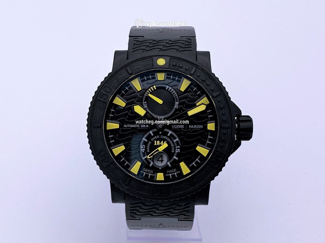 Ulysse Nardin Diver Black Sea Mens watch Unisex Automatic Steel 263-92-3C 924 2