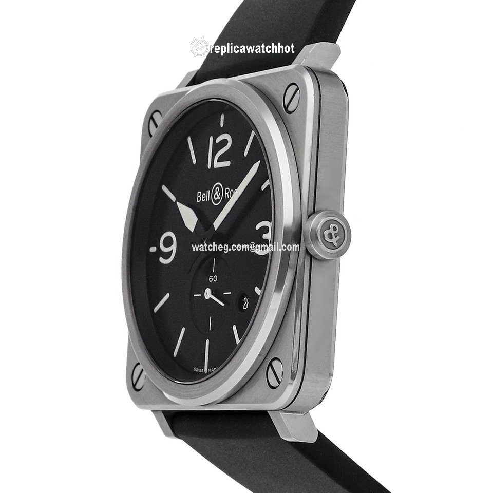 Bell & Ross BR S Mens watch Unisex Quartz Steel BRS-BLC-ST 2