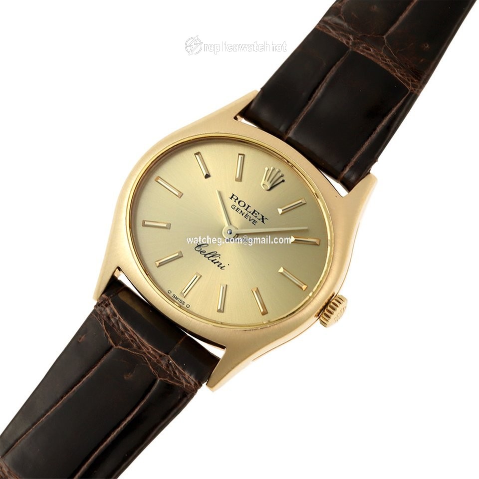 Rolex Cellini Womens watch Yellow gold Manual winding 3802 2