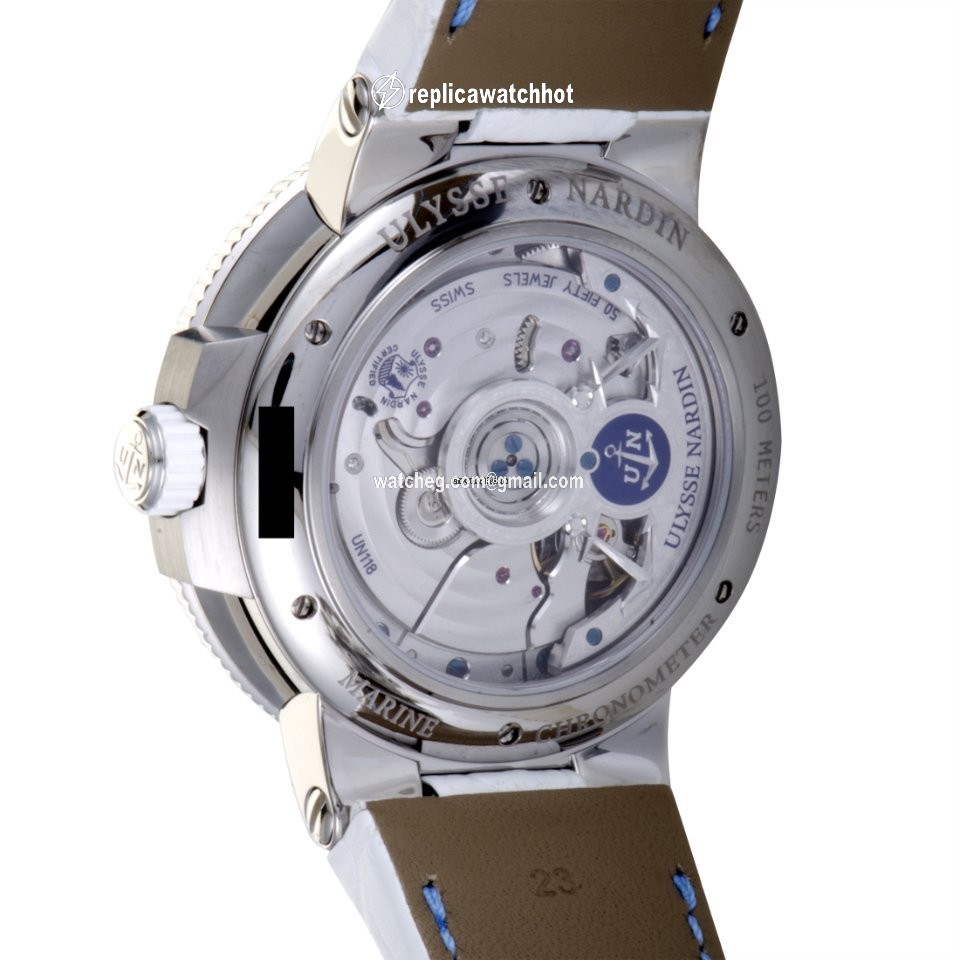 Ulysse Nardin Marine Chronometer Manufacture Mens watch Unisex Automatic 1183-126B 430 2