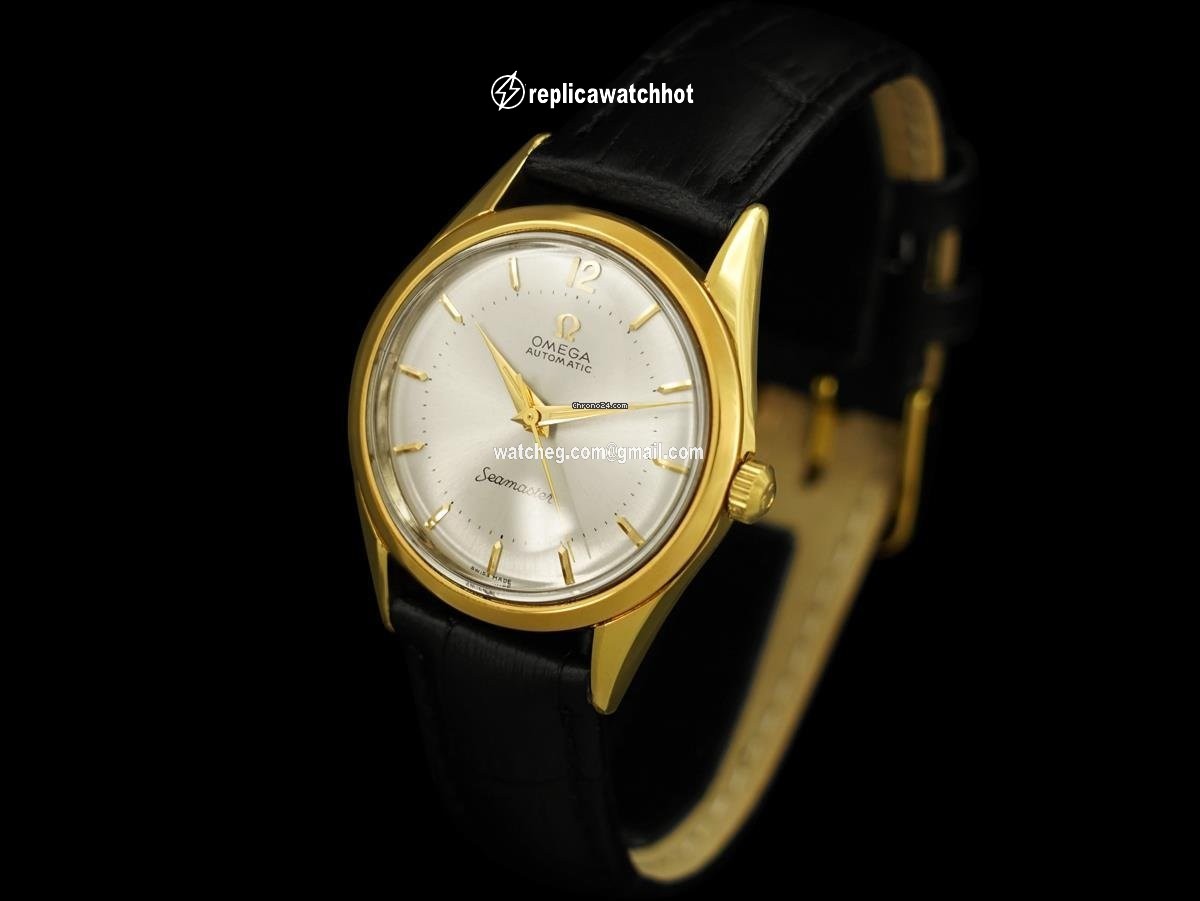 Omega Seamaster Mens watch Unisex Automatic Gold Steel 8097 2