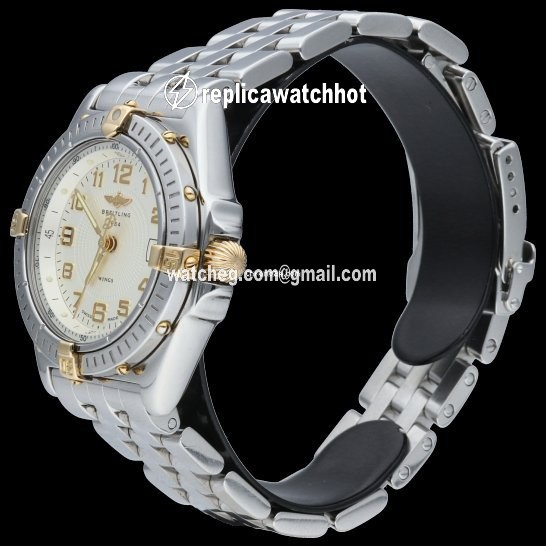 Breitling Womens watch Quartz Gold Steel B67350 2