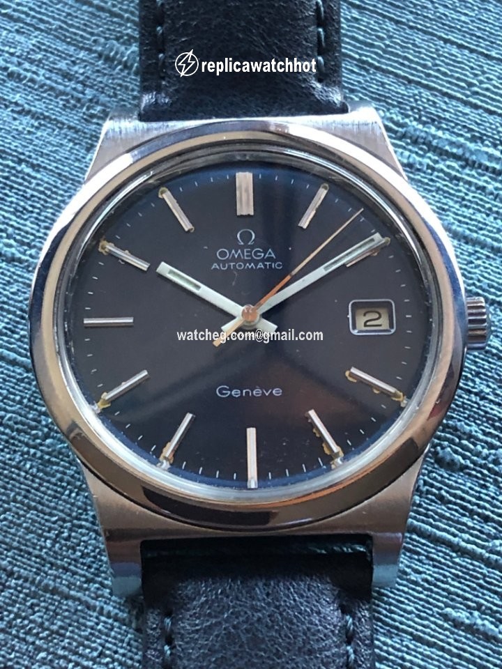 Omega Geneve Mens watch Unisex Automatic Steel 166.0168 2