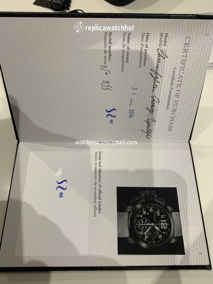 Graham Chronofighter Oversize Mens watch Unisex Automatic Carbon 2CCBK.B11A 2