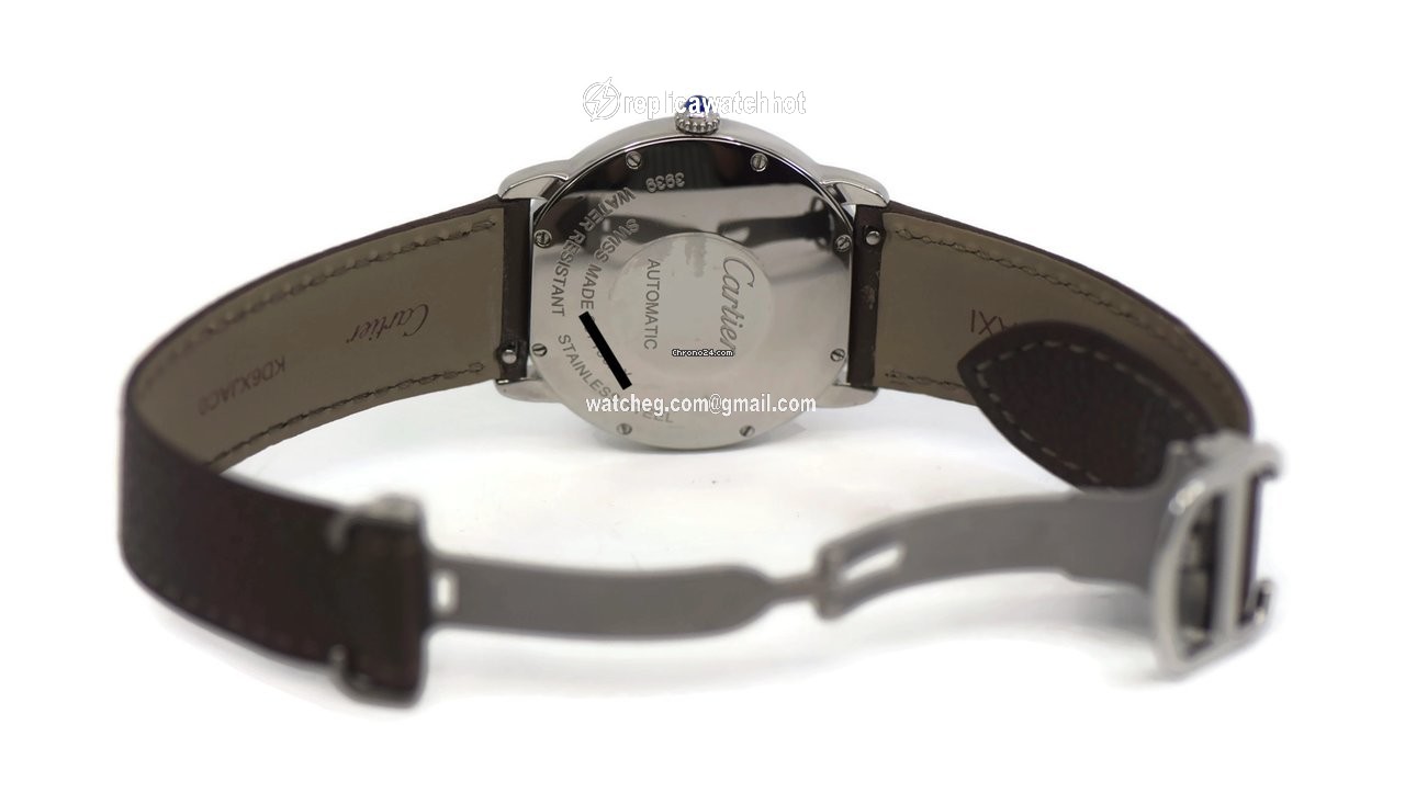 Cartier Ronde Solo de Cartier Mens watch Unisex Automatic Steel 3939 2