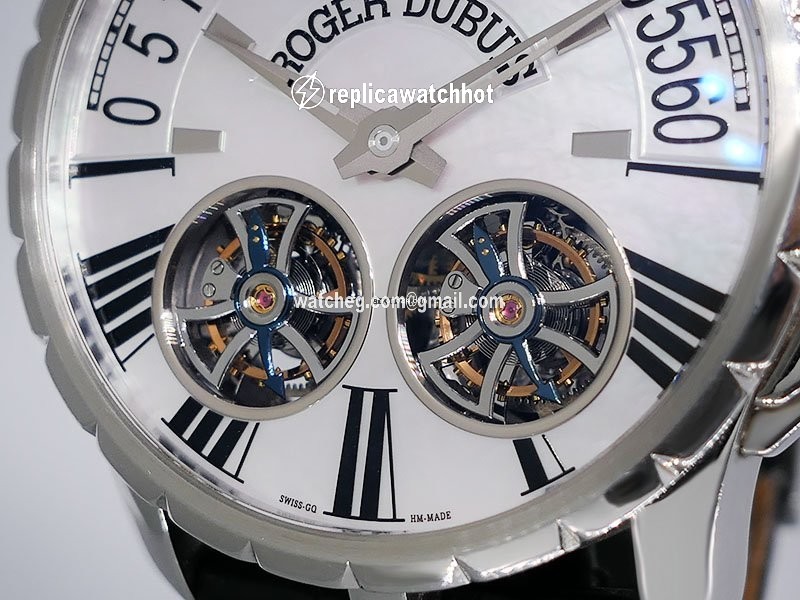 Roger Dubuis Excalibur Mens watch Unisex Manual winding Steel EX 45.01.9.N1.67A 2
