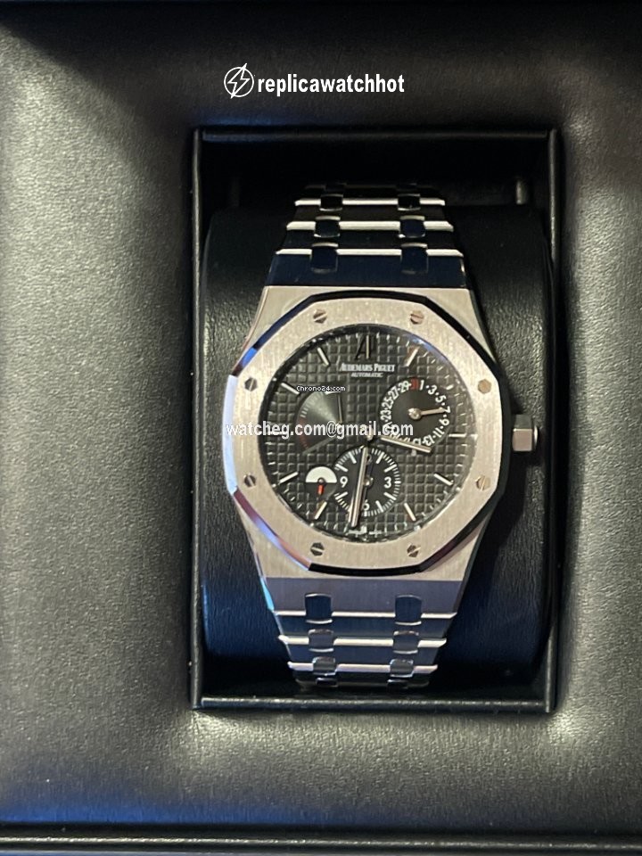 Audemars Piguet Royal Oak Dual Time Mens watch Unisex Automatic Steel 26120ST.OO.1220ST.02 2