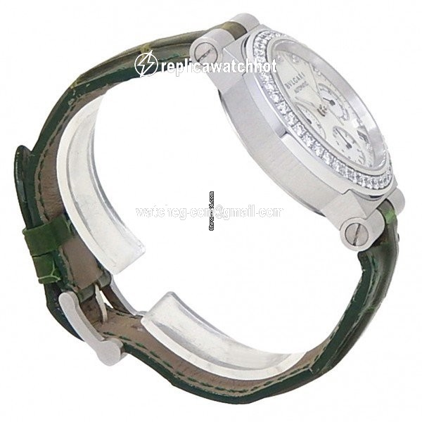 Bulgari Diagono Womens watch Automatic White gold CHW 35 G 2