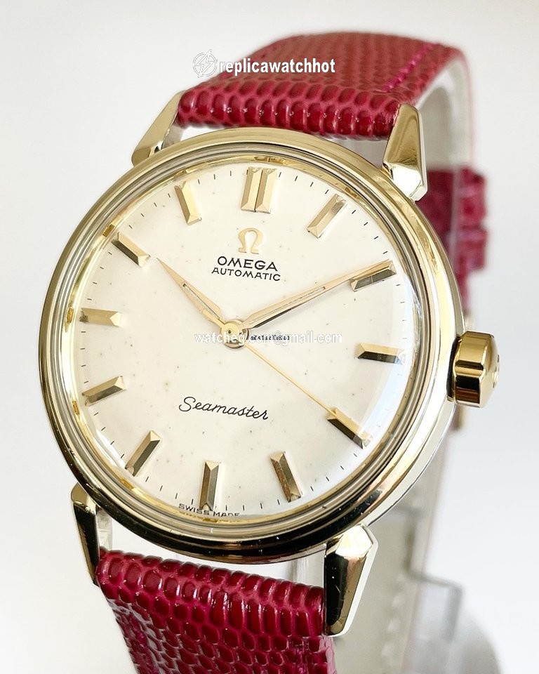 Omega Seamaster Mens watch Unisex Automatic Gold Steel 2832 3-SC 2