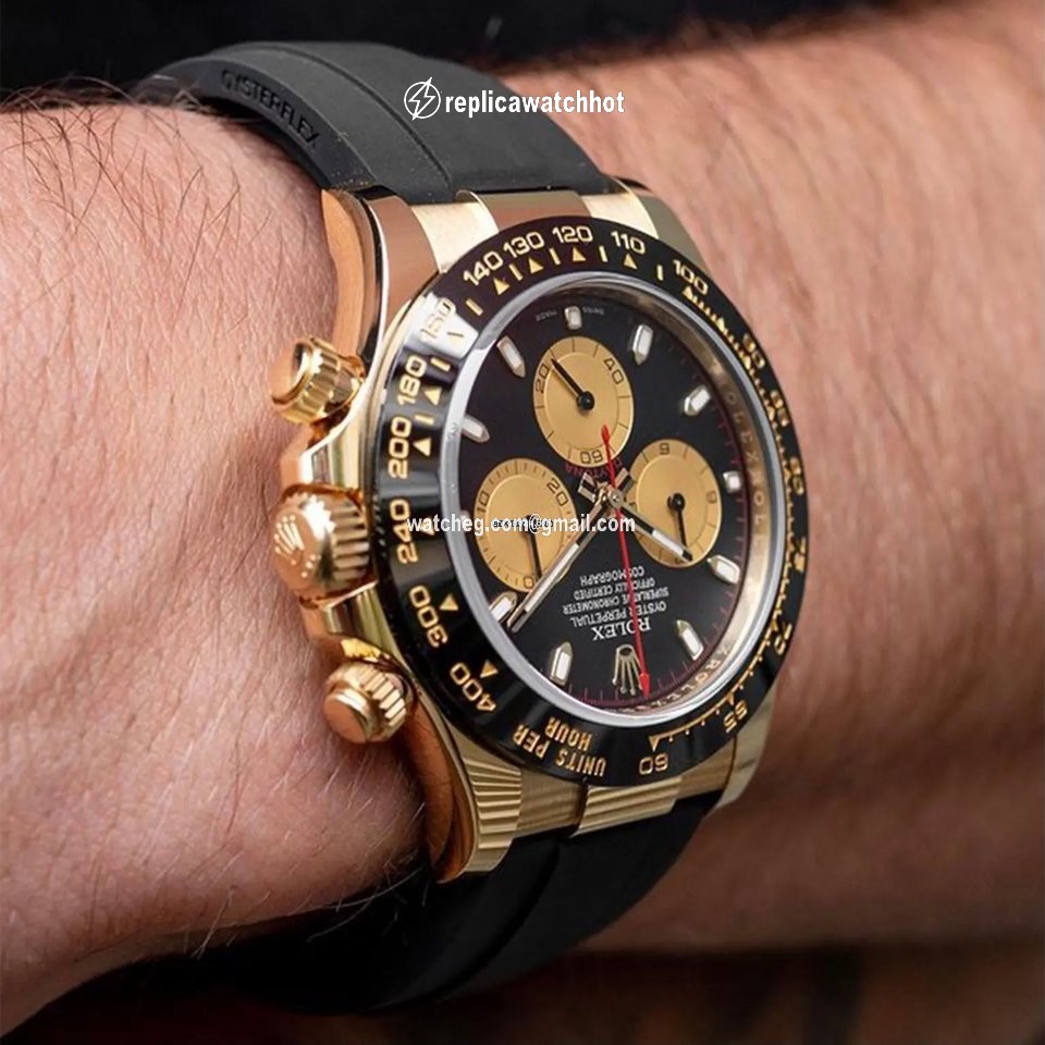 Rolex Daytona Mens watch Unisex Yellow gold Automatic 116518LN-0039 2