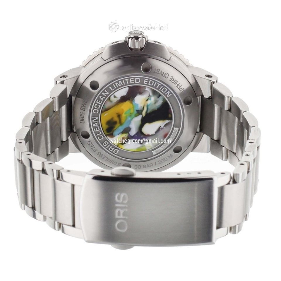 Oris Aquis Date Mens watch Unisex Automatic Steel 01-733-7732-4185 2