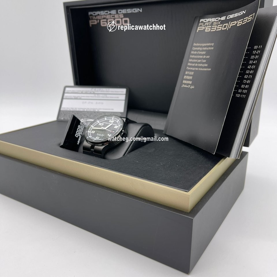 Porsche Design Flat Six Mens watch Unisex Automatic Steel 6351.43 2
