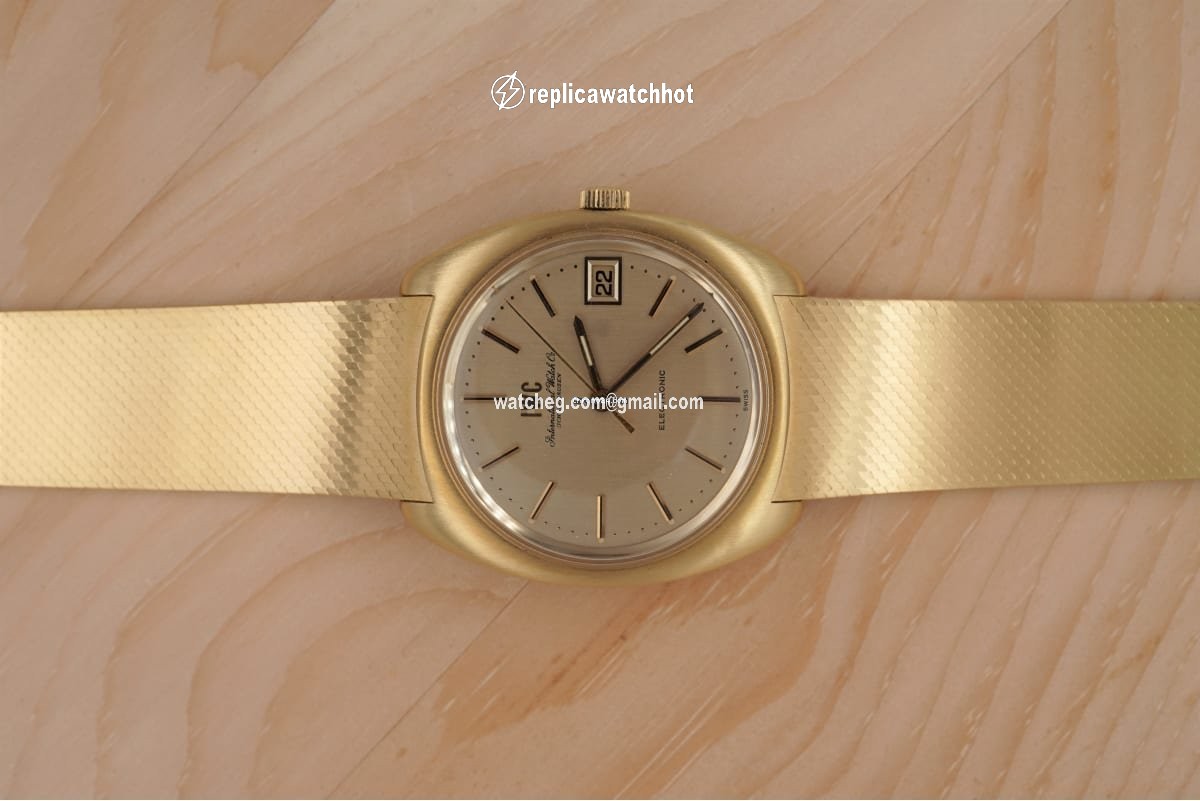 IWC Mens watch Unisex Quartz Yellow gold 9601 2