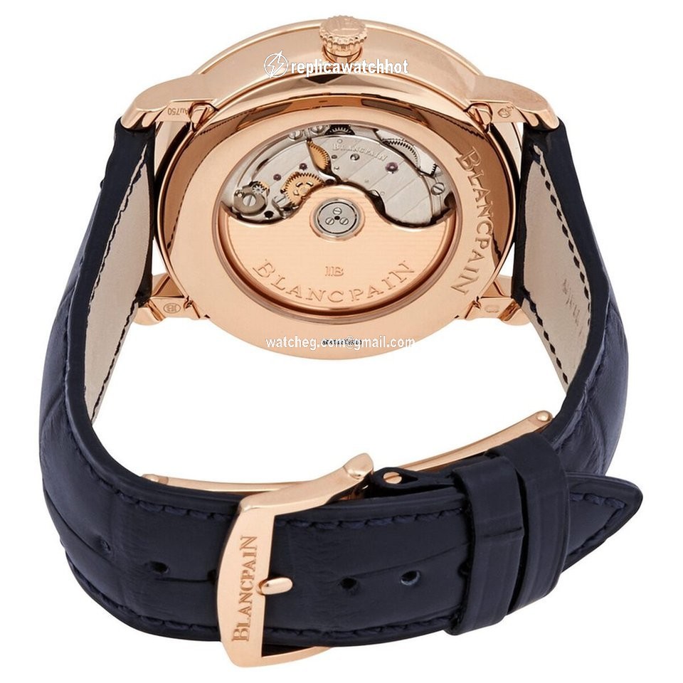 Blancpain Villeret Quantieme Complet Mens watch Unisex Automatic Red gold 6654-3640-55B 2