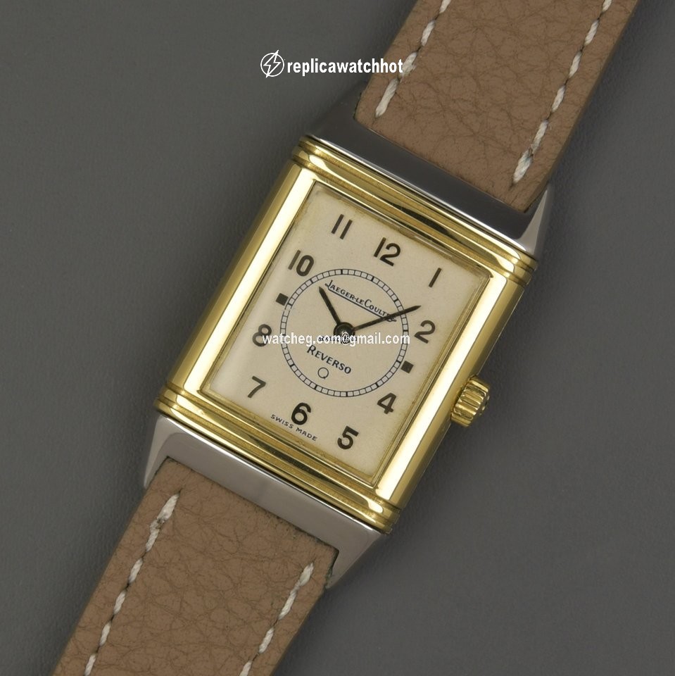 Jaeger-LeCoultre Reverso Womens watch Quartz Gold Steel 140.025.5 2