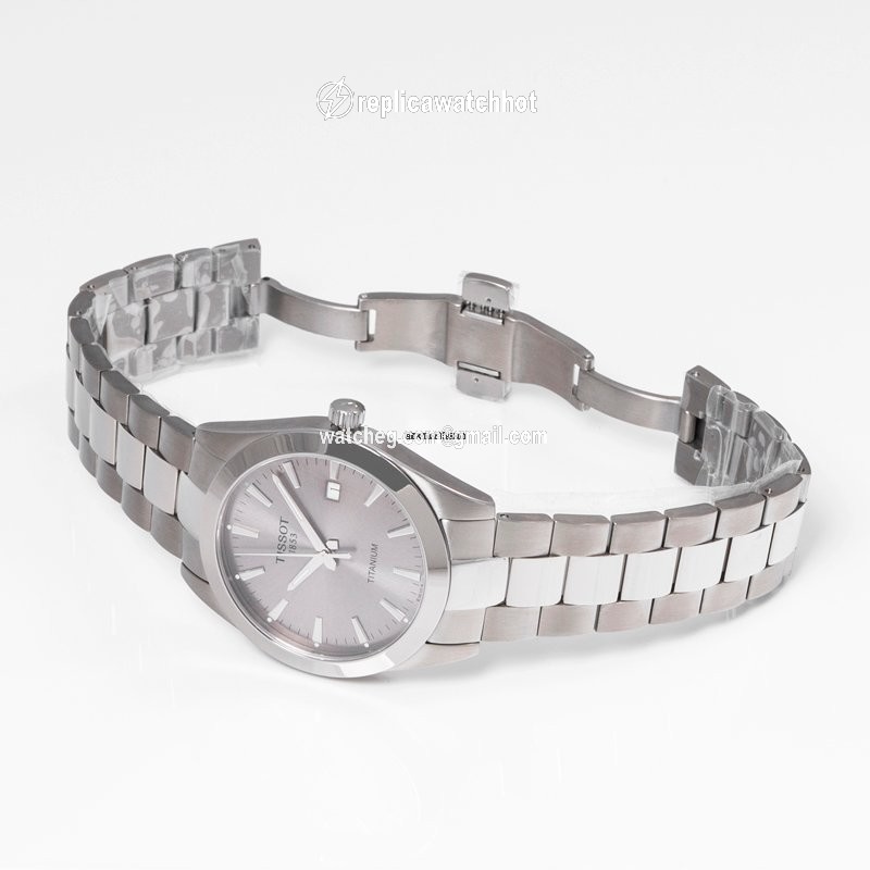 Tissot Mens watch Unisex Quartz Titanium T127.410.44.081.00 2