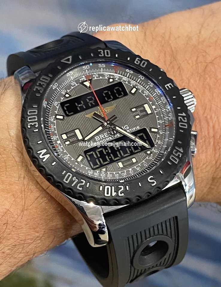 Breitling Airwolf Mens watch Unisex Quartz Steel A78364 2