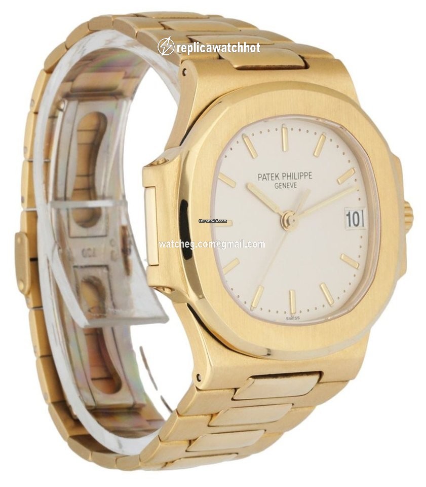 Patek Philippe Nautilus Mens watch Unisex Automatic Yellow gold 3800J 2