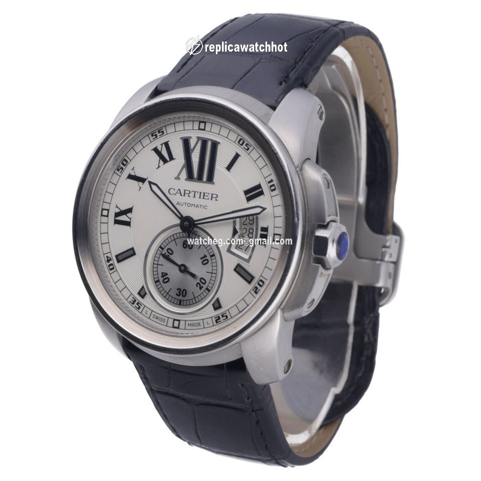 Cartier Calibre de Cartier Mens watch Unisex Automatic Steel W7100037 2