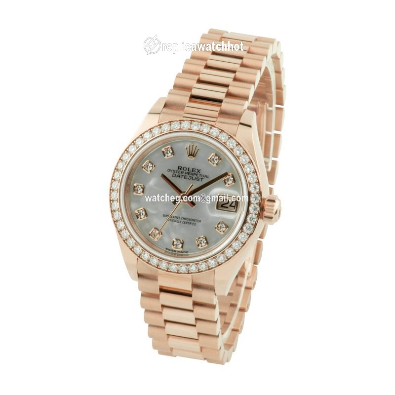 Rolex Lady-Datejust Womens watch Rose gold Automatic 279135RBR 2