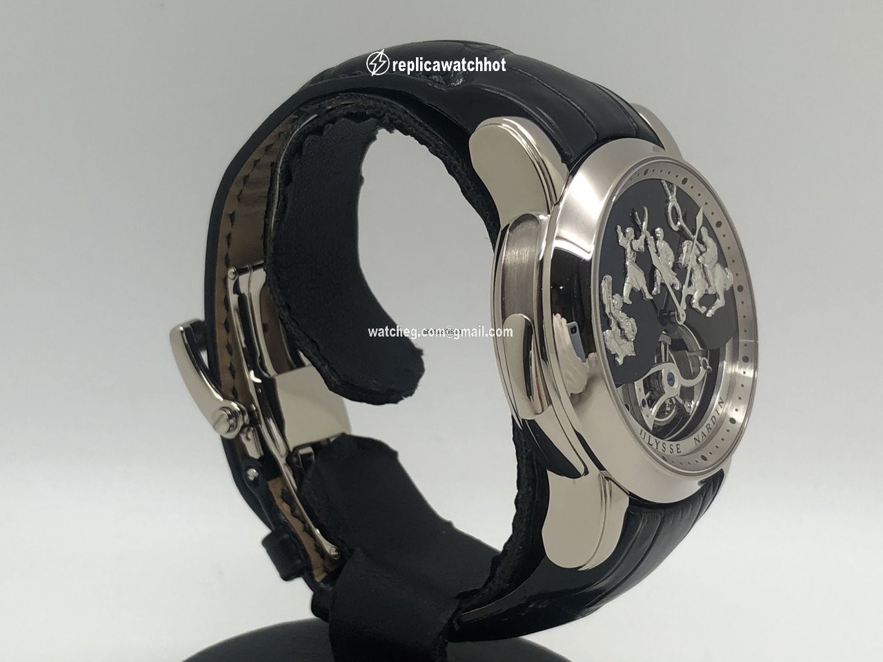 Ulysse Nardin Genghis Khan Mens watch Unisex Manual winding White gold 780-88 2