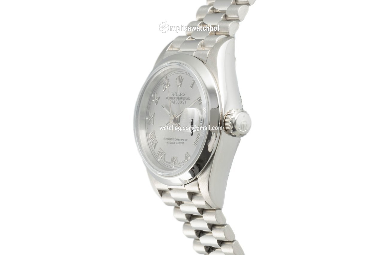 Rolex Lady-Datejust Womens watch Platinum Automatic 69166 2