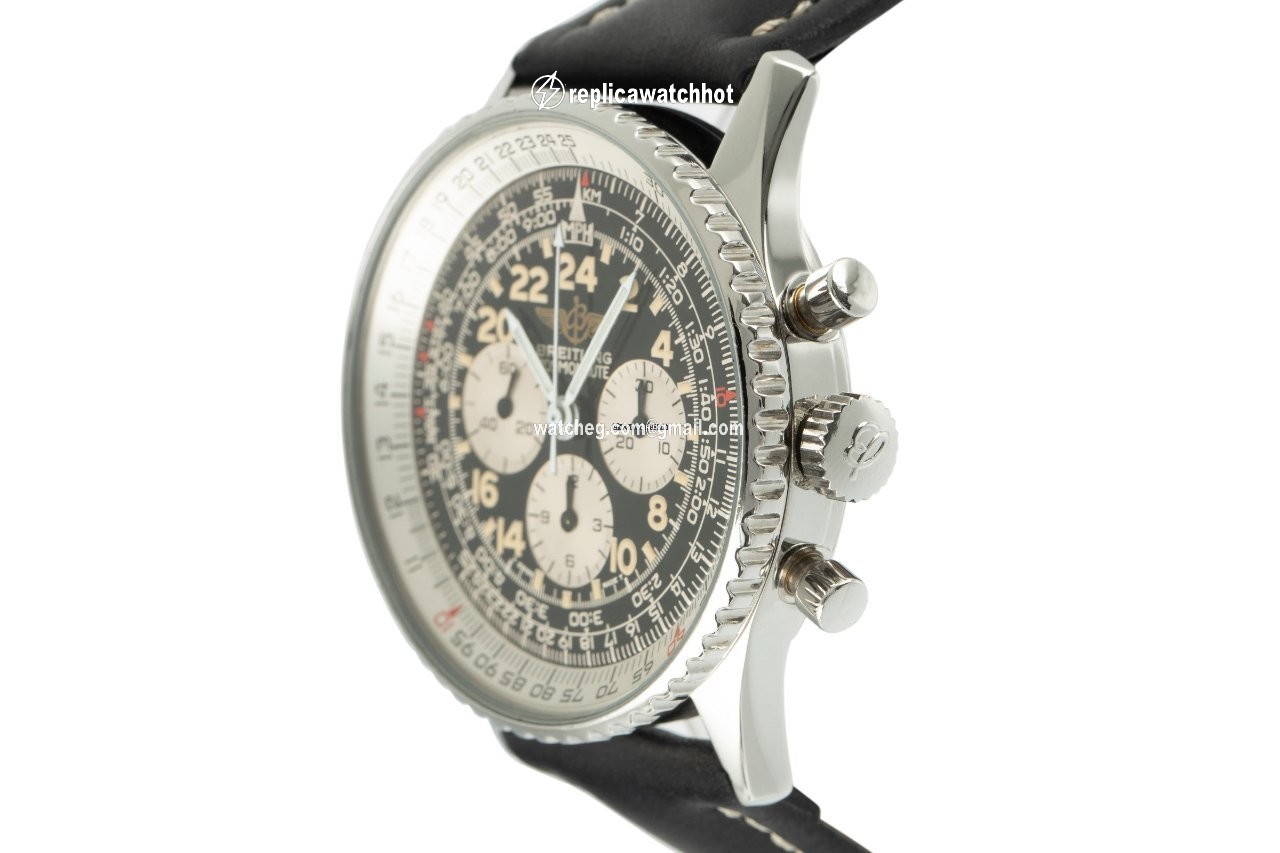 Breitling Navitimer Cosmonaute Mens watch Unisex Manual winding Steel A12019 2