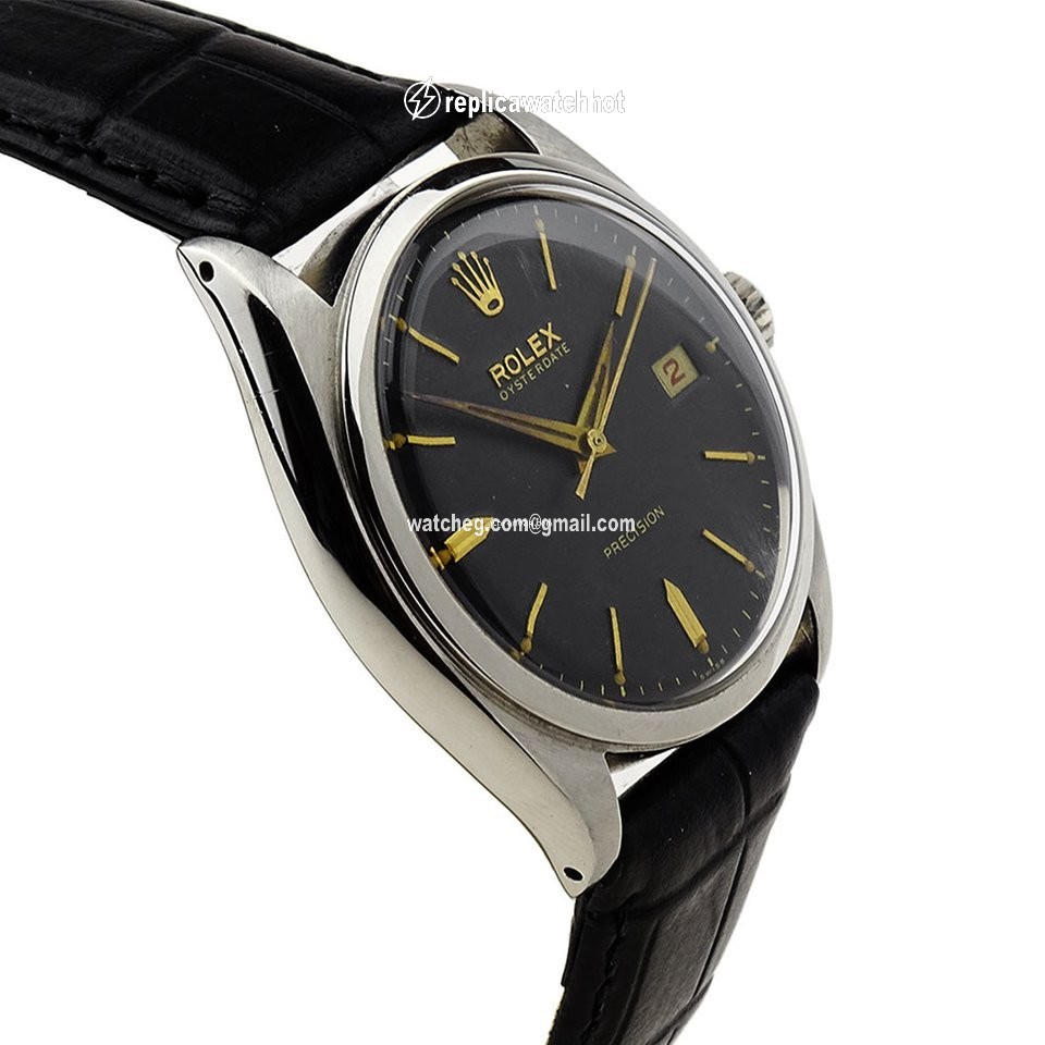 Rolex Oyster Precision Mens watch Unisex Steel Manual winding 6094 2