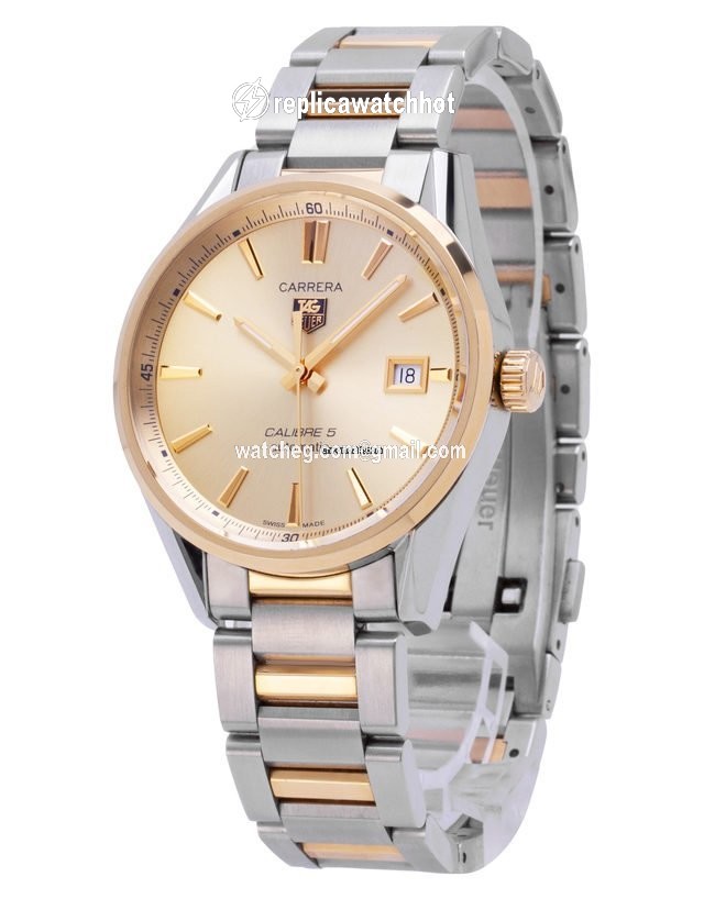 TAG Heuer Carrera Calibre 5 Mens watch Unisex Automatic Steel WAR215A.BD0783 2