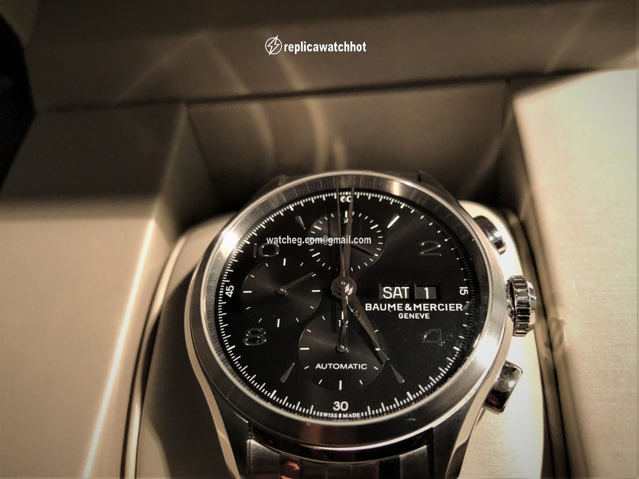 Baume & Mercier Clifton Mens watch Unisex Automatic Steel MOA10212 2
