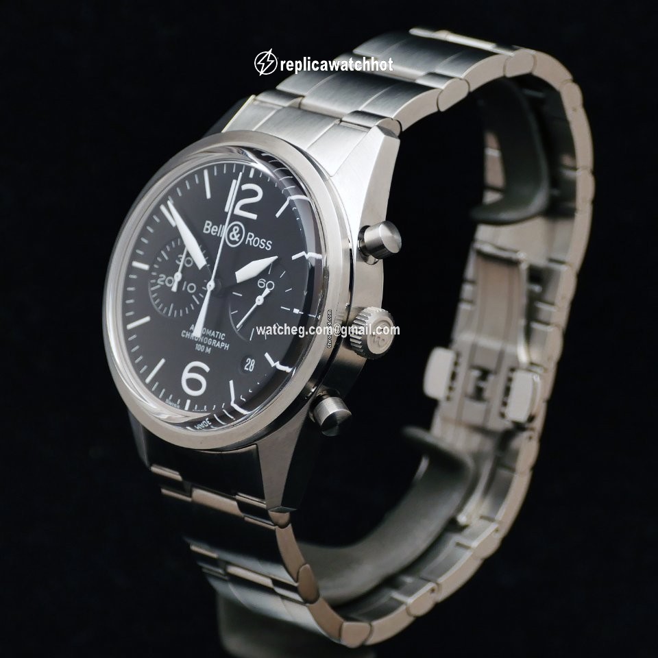 Bell & Ross BR V1 Mens watch Unisex Automatic Steel BRV126-BL-ST SCA 2