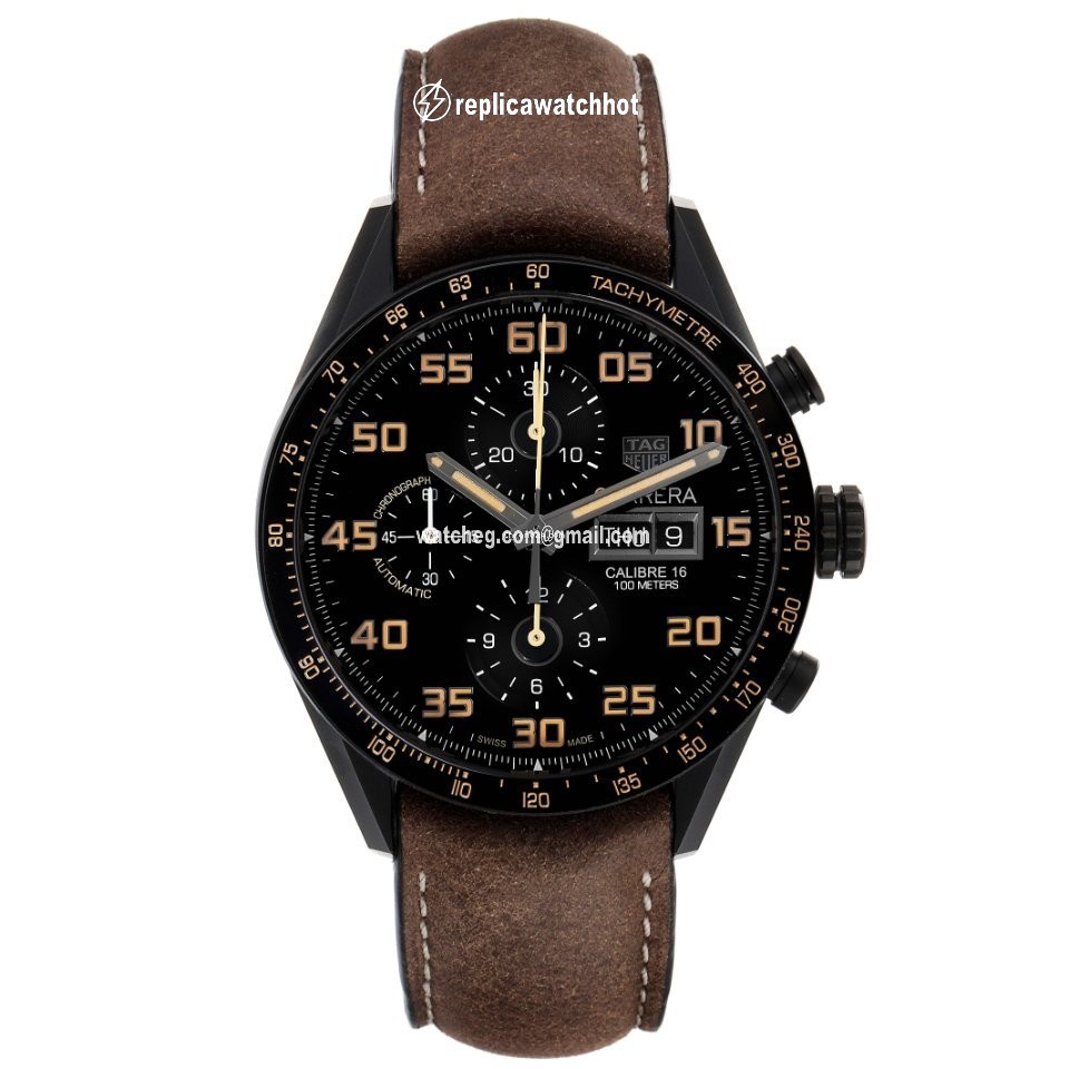 TAG Heuer Carrera Calibre 16 Mens watch Unisex Automatic Titanium CV2A84.FC6394 2