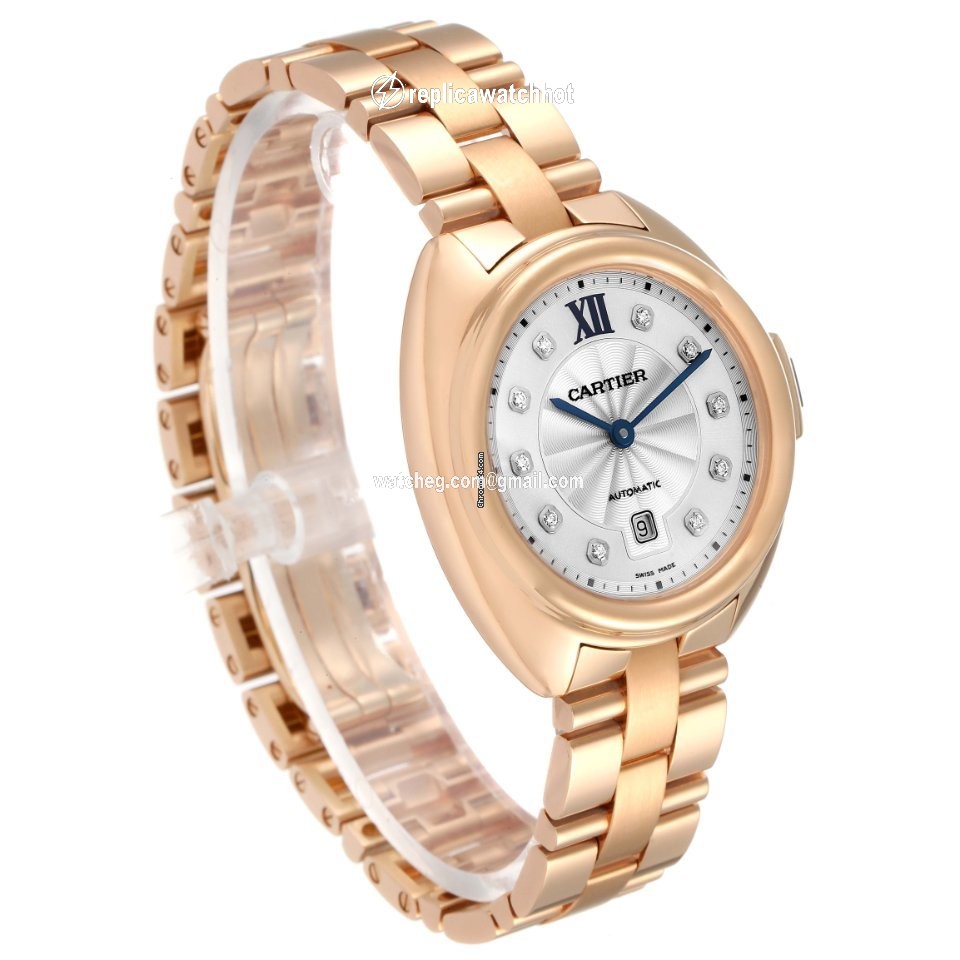 Cartier Cle de Cartier Womens watch Automatic Rose gold WJCL0033 2