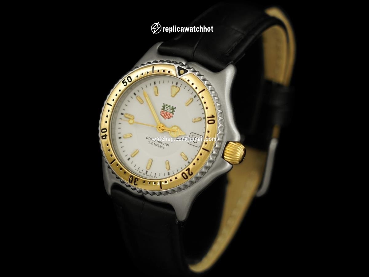 TAG Heuer Mens watch Unisex Quartz Gold Steel 8268ST 2
