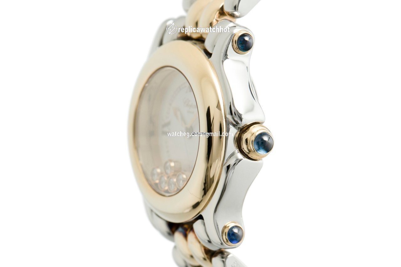 Chopard Happy Sport Womens watch Quartz Gold Steel 27 8251-23 2