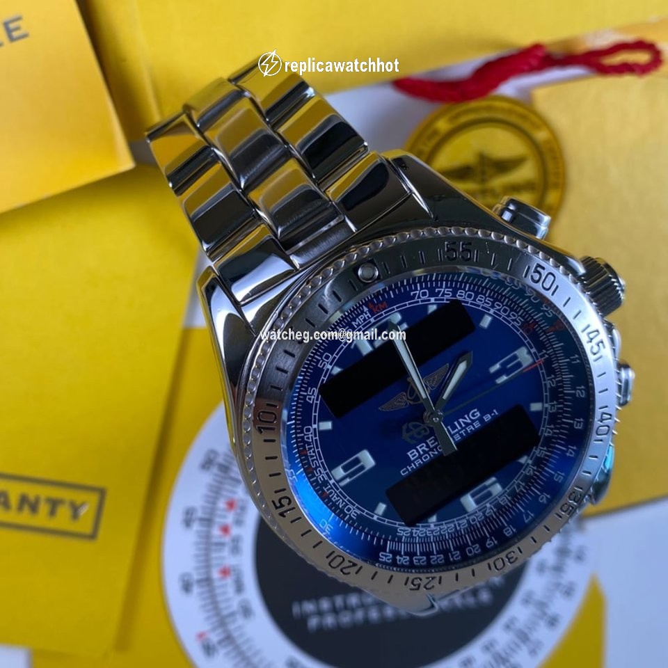 Breitling B-1 Mens watch Unisex Quartz Steel A78362 2
