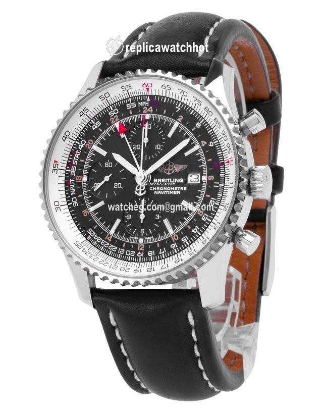 Breitling Navitimer World Mens watch Unisex Automatic Steel A2432212.B726.441X.A20BA.1 2