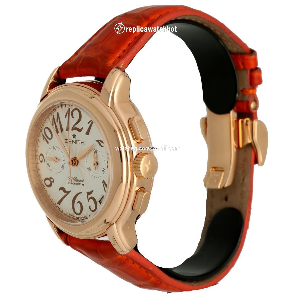 Zenith El Primero Chronomaster Lady Womens watch Quartz Rose gold 18.1230.4002 2