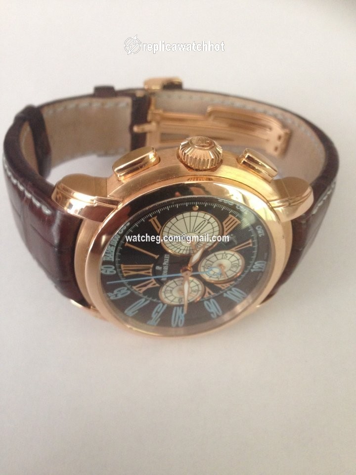 Audemars Piguet Millenary Chronograph Mens watch Unisex Automatic Rose gold 26145OR.OO.D095CR.01 2