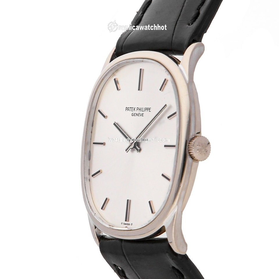 Patek Philippe Golden Ellipse Womens watch Manual winding White gold 3846G 2