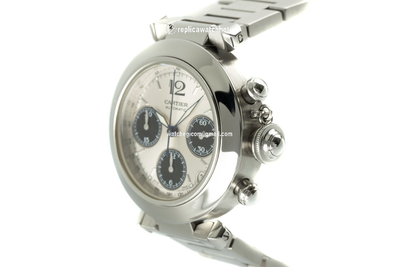Cartier Pasha C Mens watch Unisex Automatic Steel 2412 2