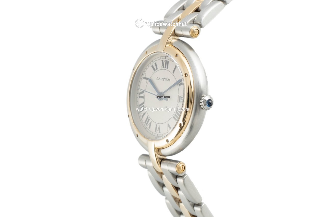 Cartier Cougar Womens watch Quartz Gold Steel 183964 2