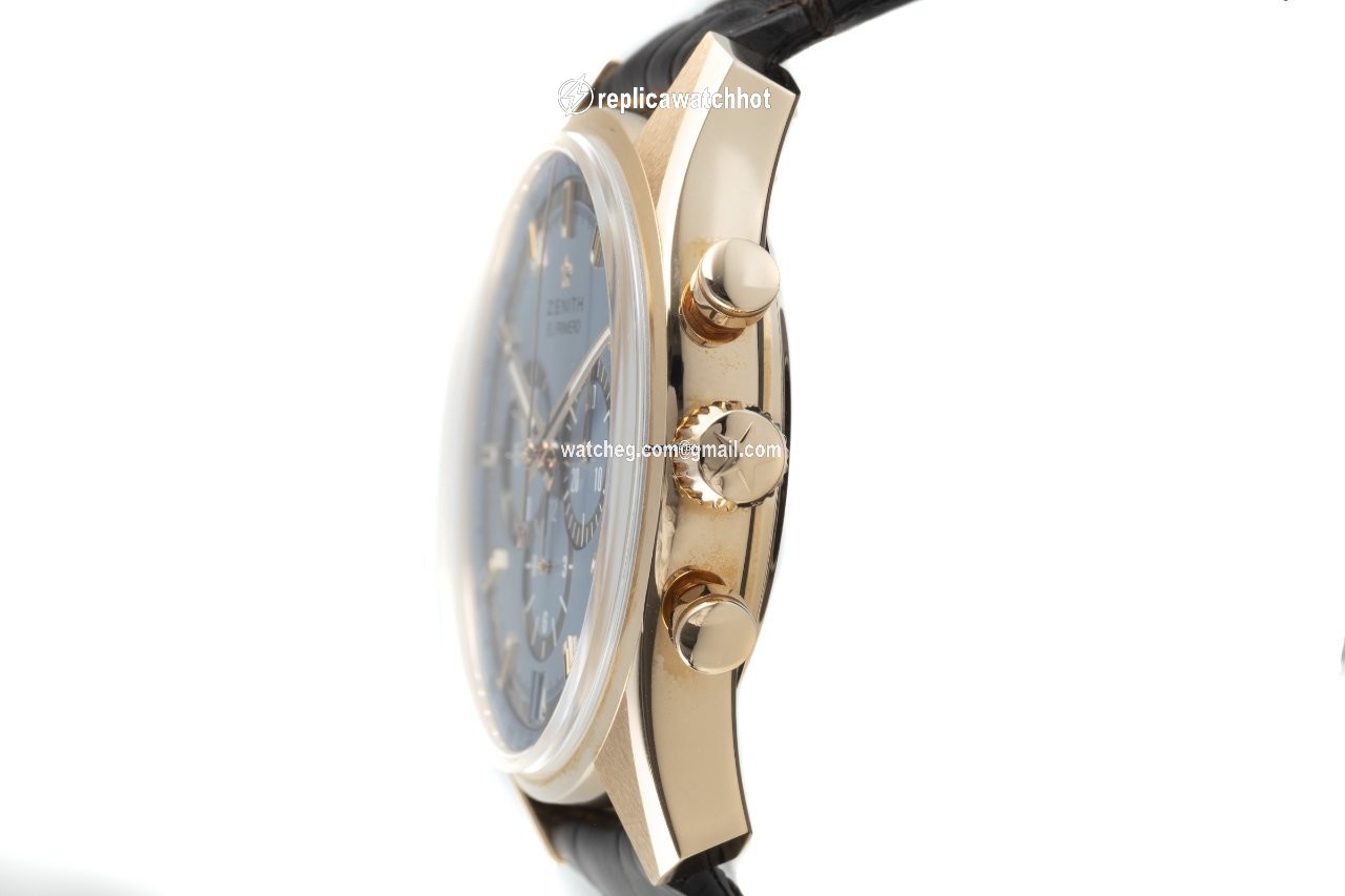 Zenith El Primero Chronograph Mens watch Unisex Automatic Red gold 18.2045.400 2