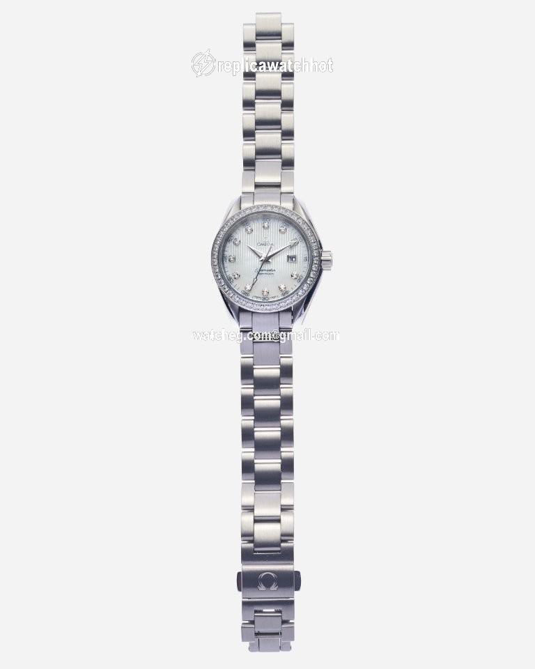 Omega Seamaster Aqua Terra Womens watch Quartz Steel 231.15.30.61.55.001 2