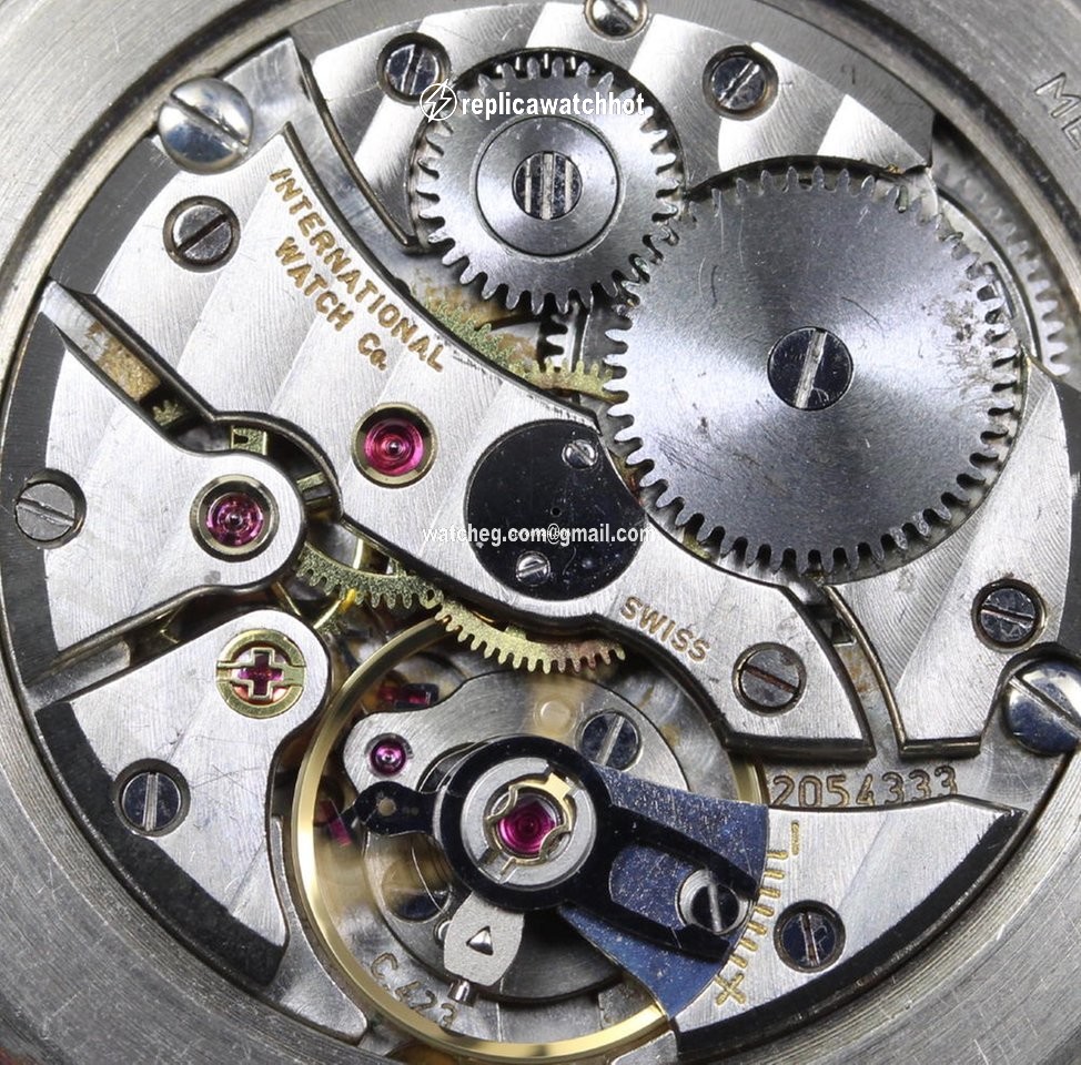 IWC Mens watch Unisex Manual winding Yellow gold 2570 2