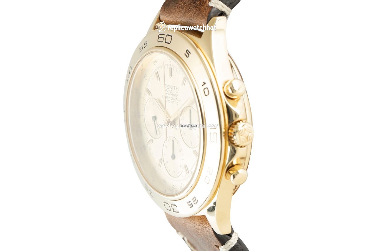 Zenith El Primero Mens watch Unisex Automatic Yellow gold 06-0060-400 2