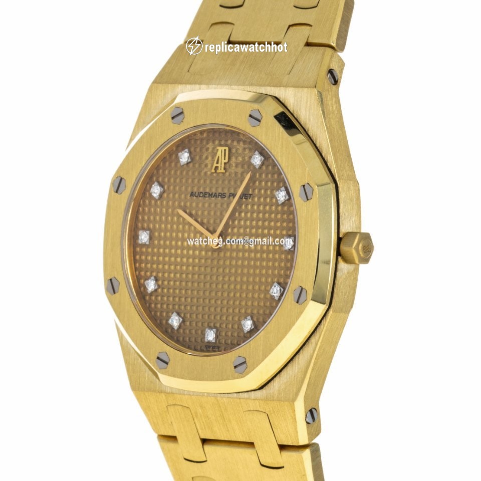 Audemars Piguet Royal Oak Womens watch Quartz Yellow gold 6008BA 2