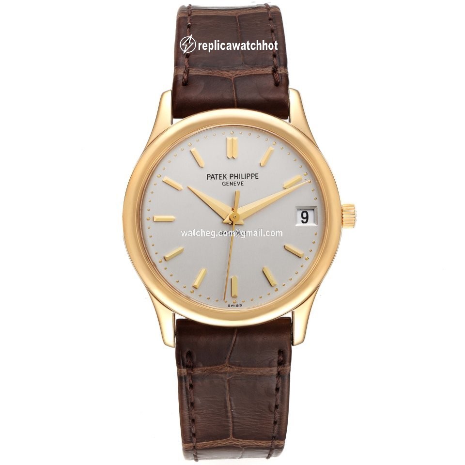 Patek Philippe Calatrava Mens watch Unisex Automatic Yellow gold 3998J 2