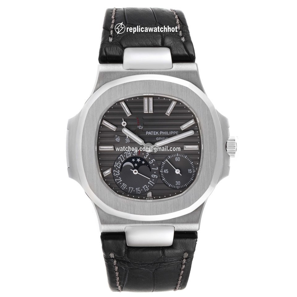 Patek Philippe Nautilus Mens watch Unisex Automatic White gold 5712G 001 2