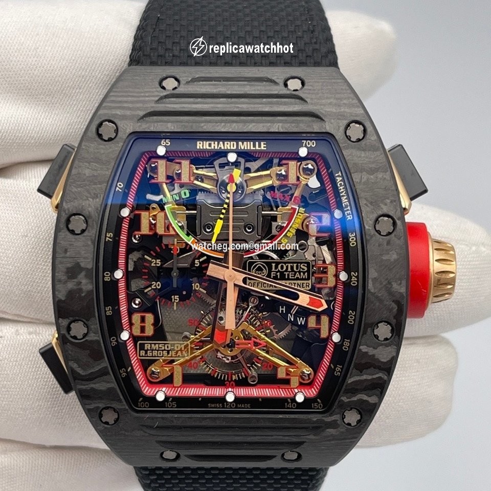Richard Mille Mens watch Unisex Automatic Carbon RM 50-01 2